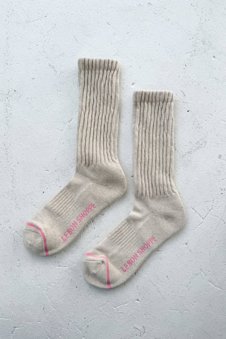 Ballet Socks: Baby Blue