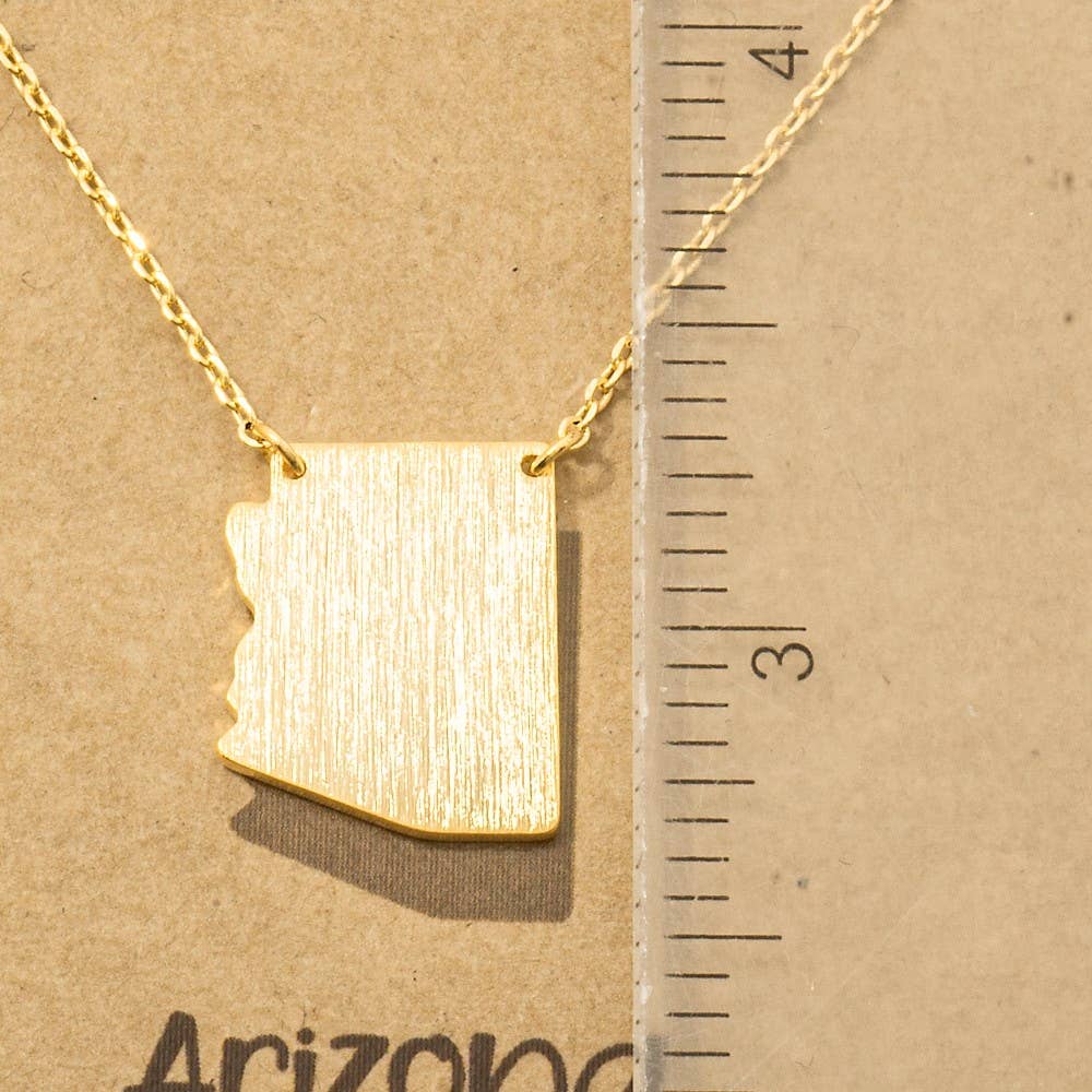 Arizona State Pendant Necklace: S
