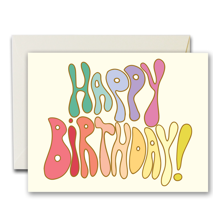 Happy Birthday Groove Card