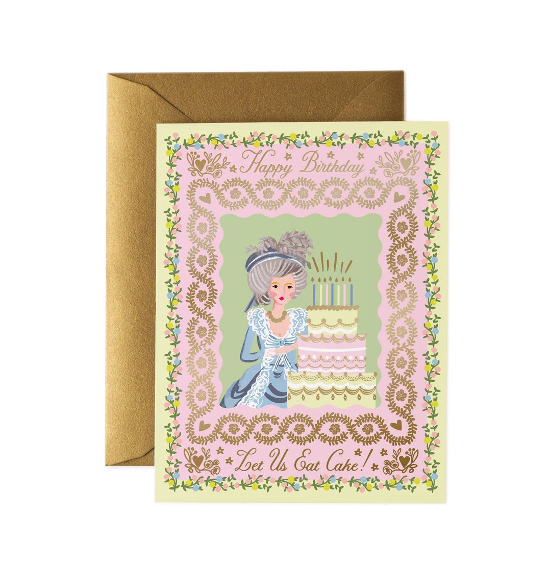 Let Us Eat Cake Birthday Card
