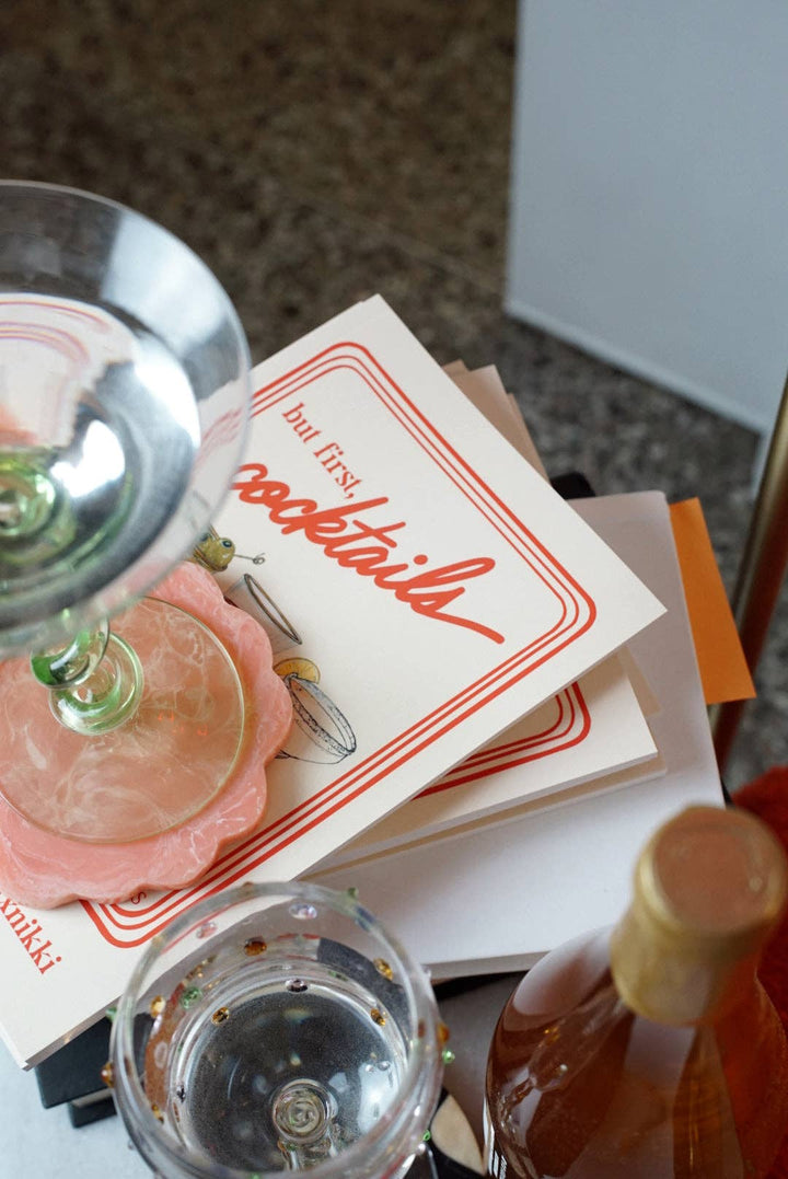 But first, cocktails: A Coloring Book of Mostly Classic Cocktails
