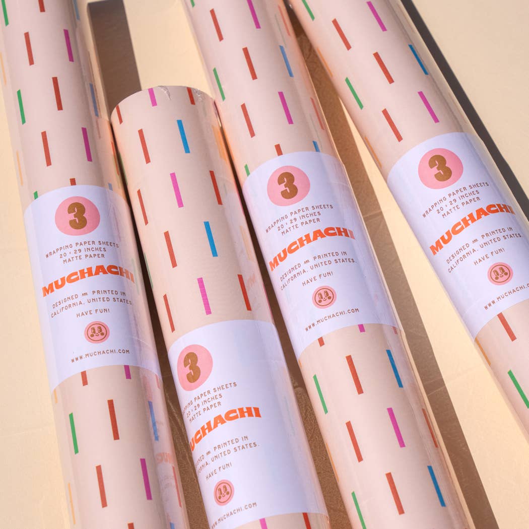 Capirotada Wrapping Paper - Roll of 3 Sheets