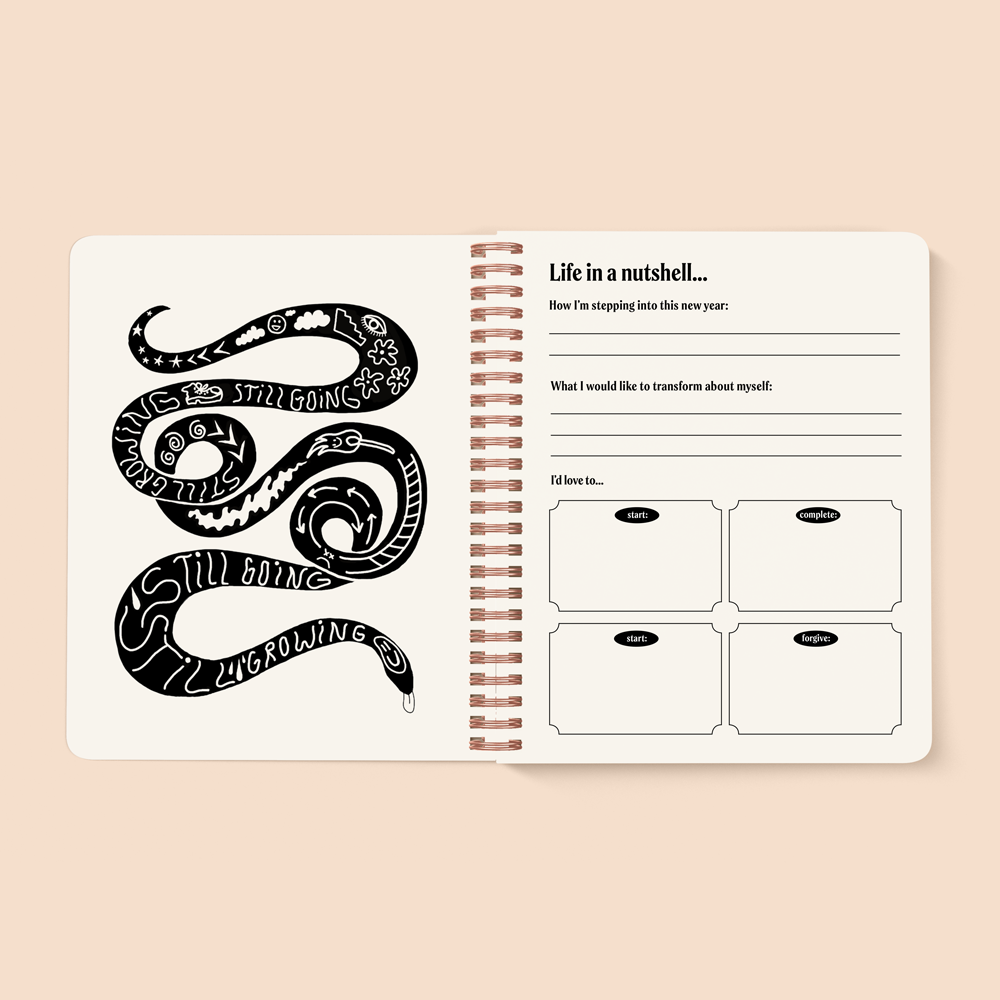 Rainbow Vision Undated Planner