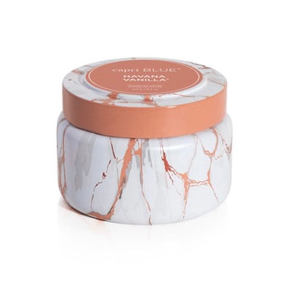 Modern Marble Printed Travel Tin Candle