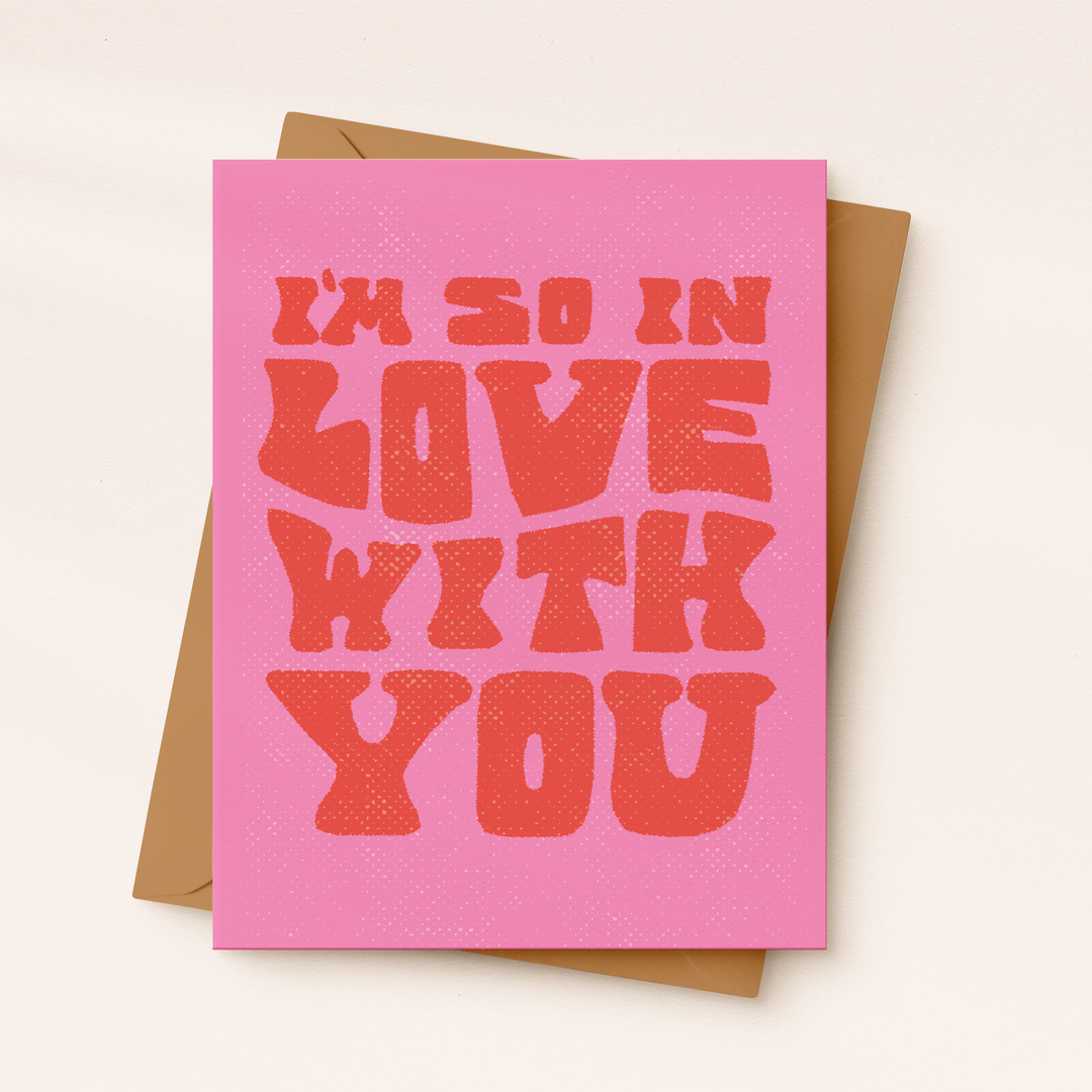 Valentine's Day Card | I'm so in love with you | Love Card