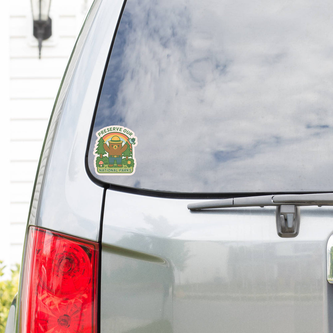 Preserve Our National Parks Sticker