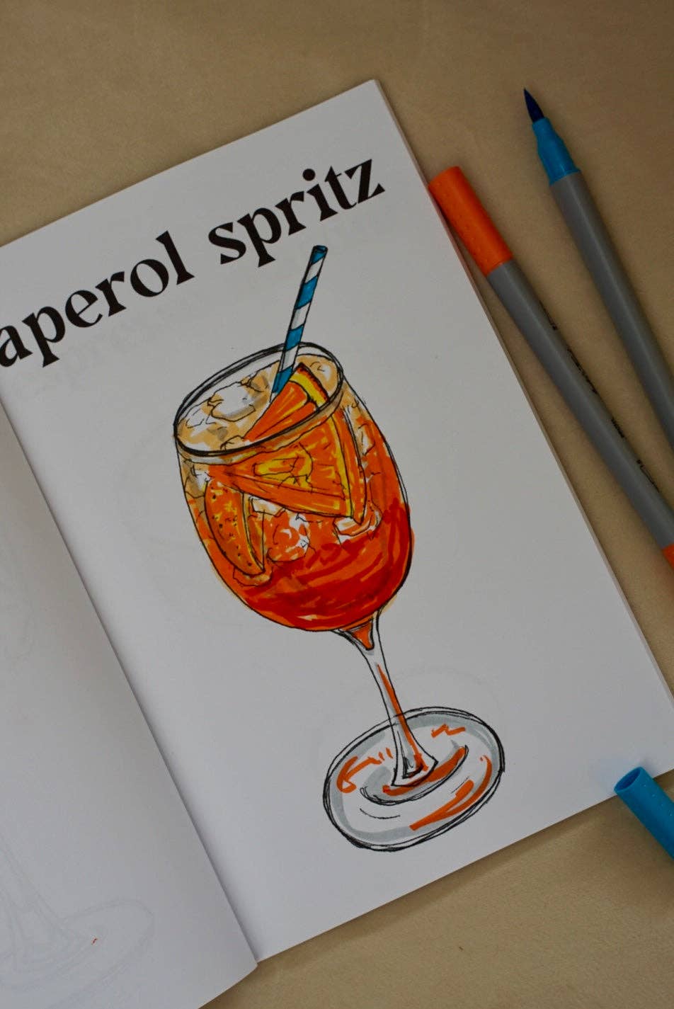 But first, cocktails: A Coloring Book of Mostly Classic Cocktails