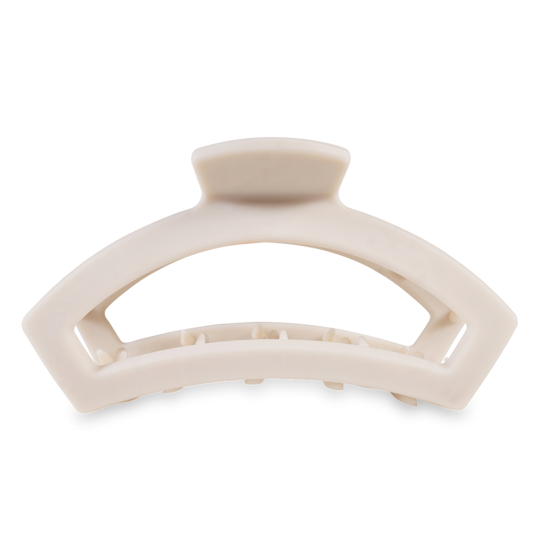 Large Open Hair Clip-Toasted