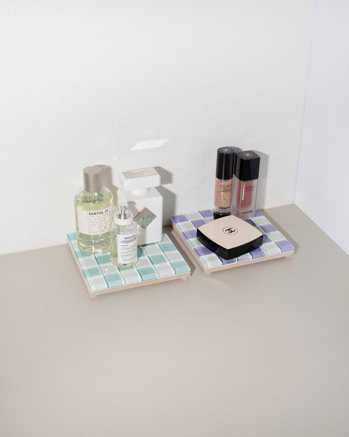 GLASS TILE DECORATIVE TRAY - Day Dreamer