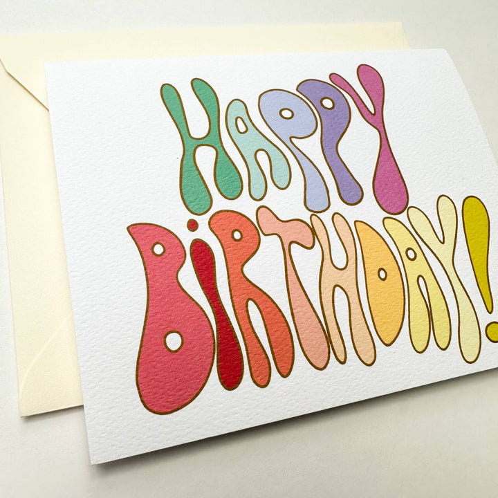 Happy Birthday Groove Card