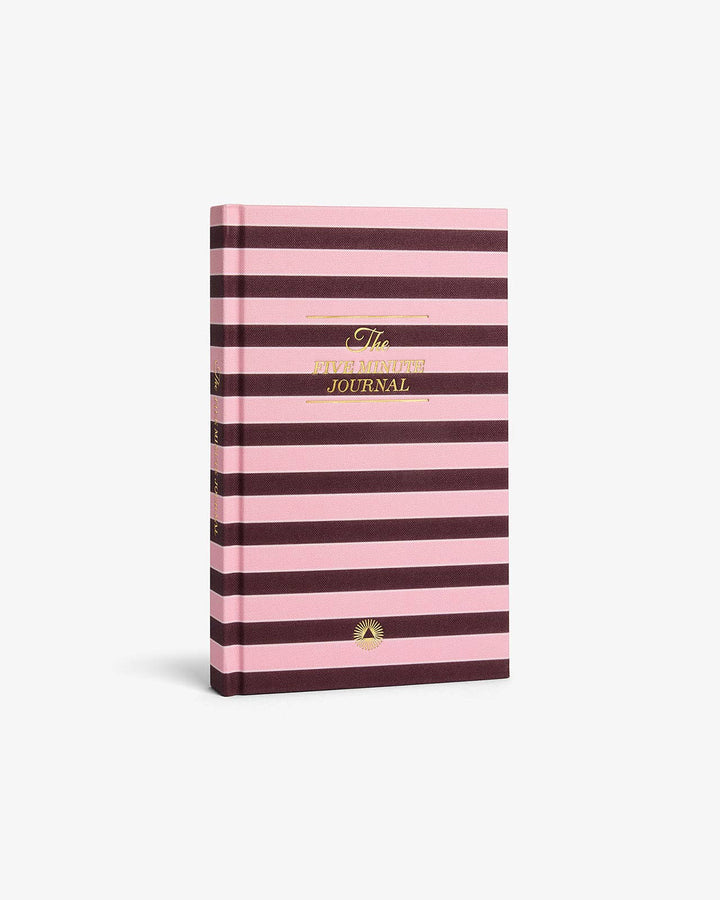 The Five Minute Journal Pink Stripe | Exclusive Print