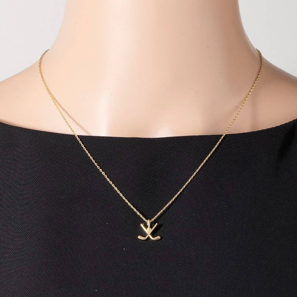Assorted Five Piece Golf Charms Necklace: G