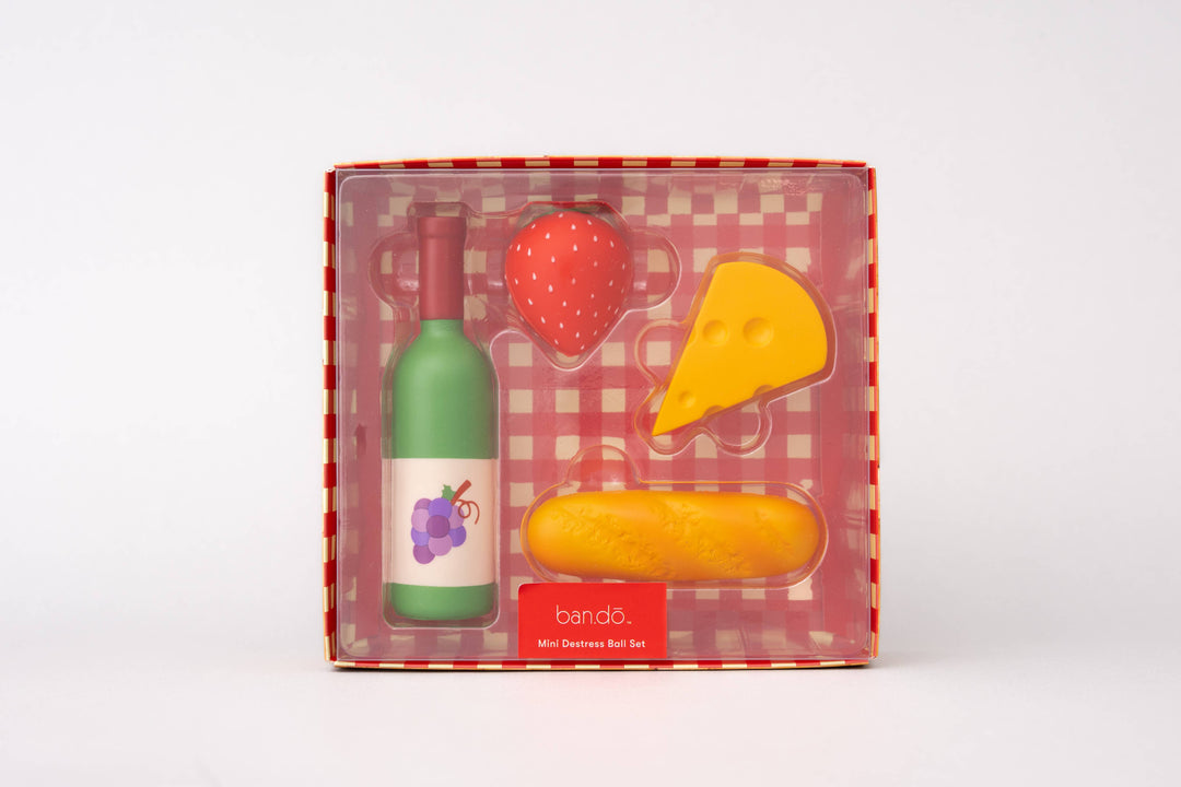 Mini De-Stress Ball Set, Picnic