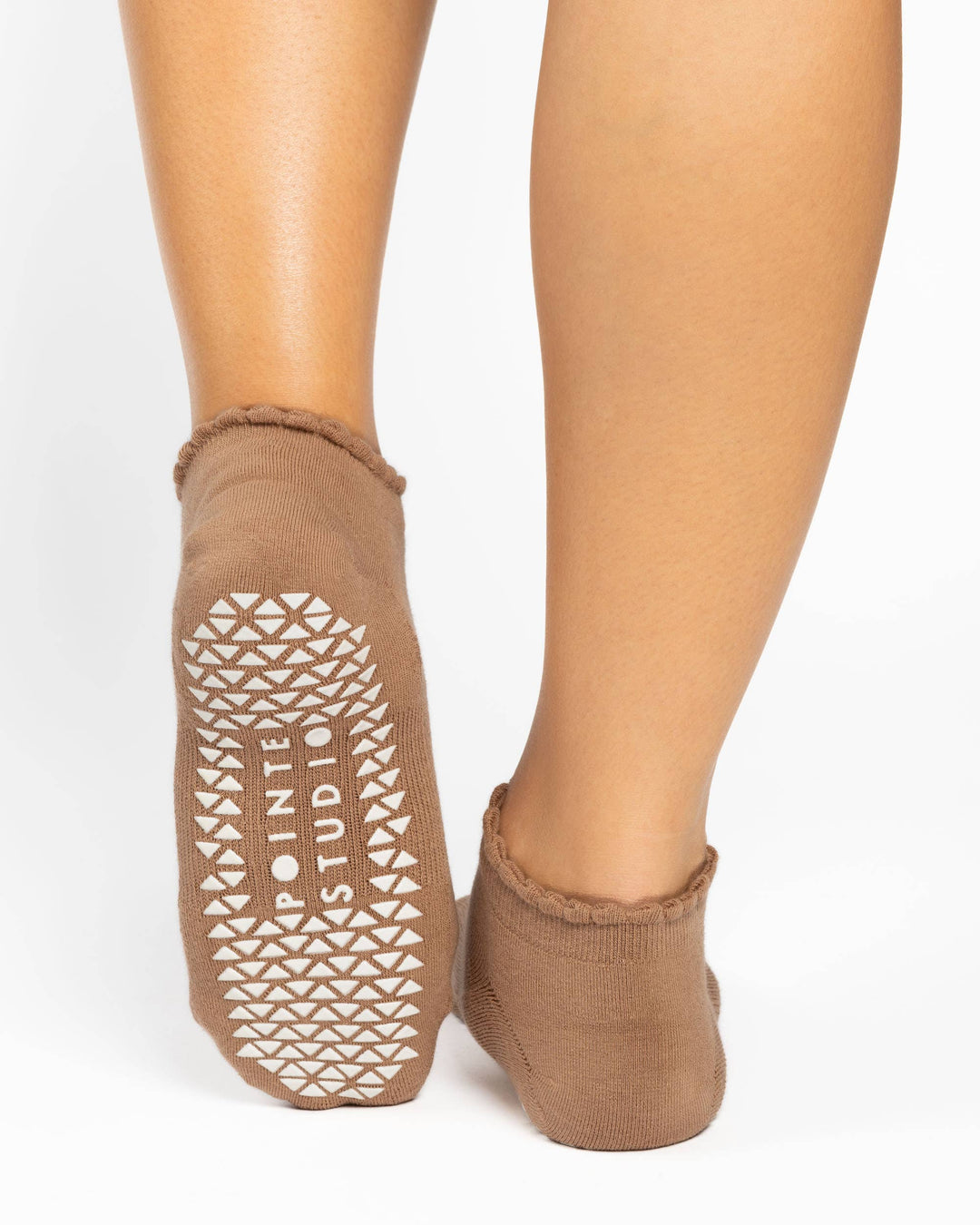 Women's Happy Full Foot Grip Sock: S/M