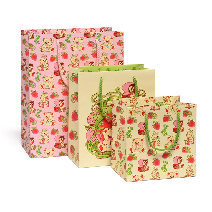 Strawberry Critters gift bags: Large