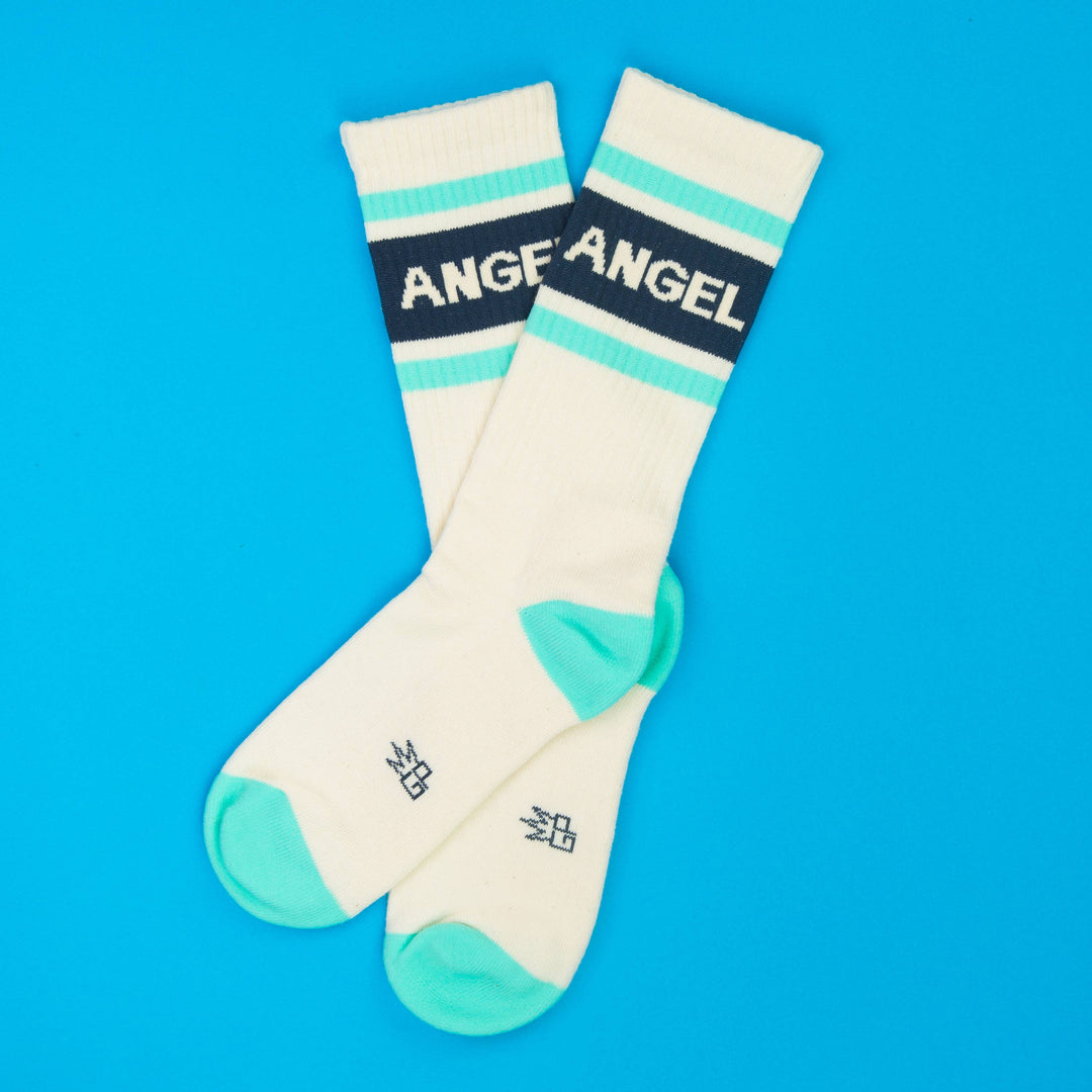 Angel Gym Crew Socks
