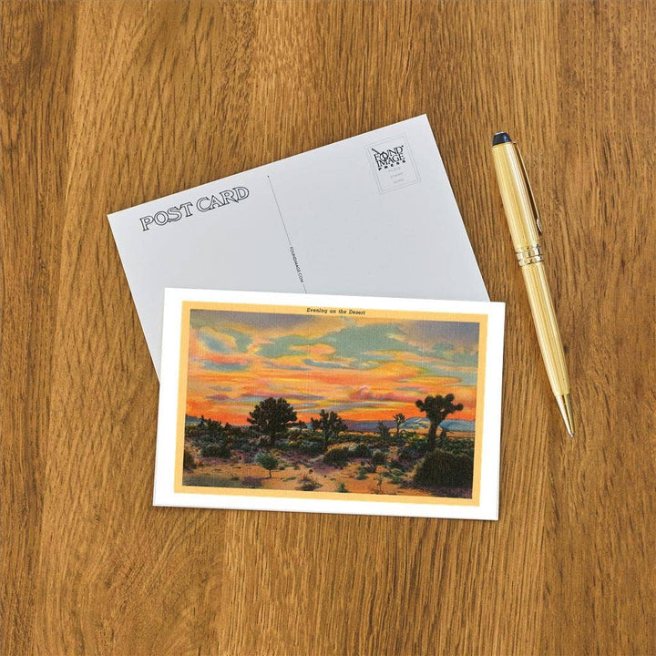 Postcard CD-175 Evening on the Desert