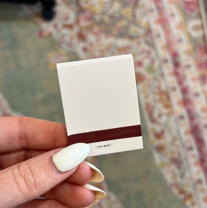 “Baby I’m Yours” cupid Matchbook