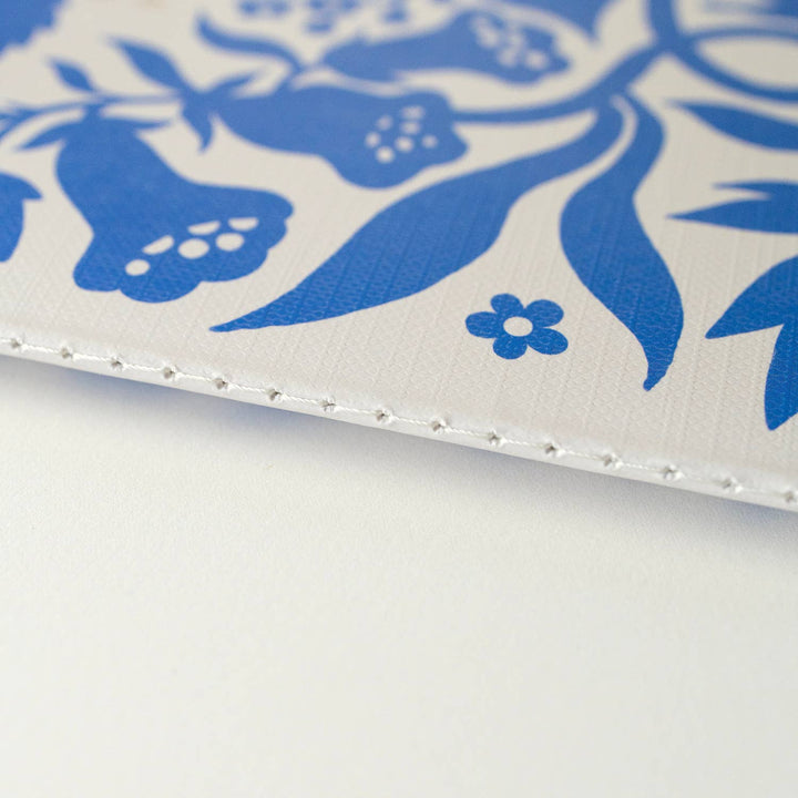 BLUE FLORAL | UNDATED MONTHLY PLANNER