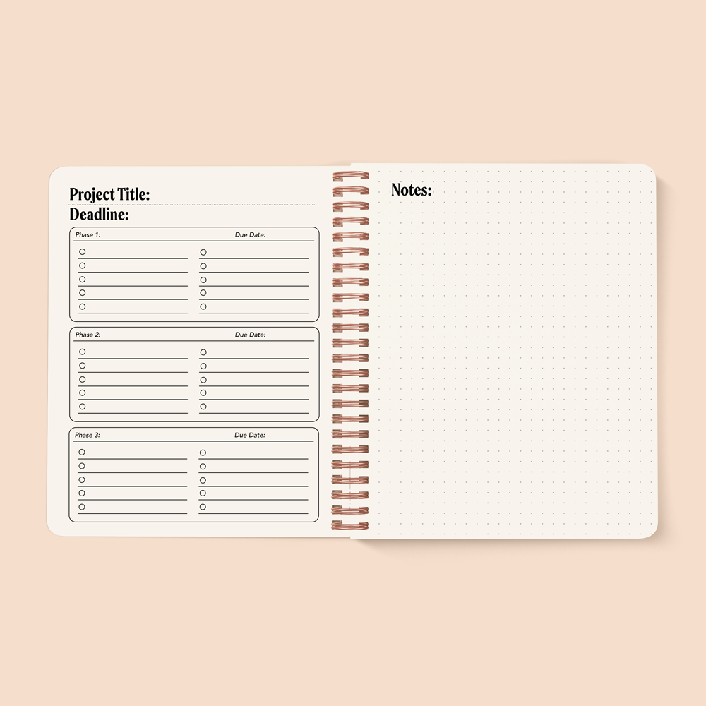 Rainbow Vision Undated Planner