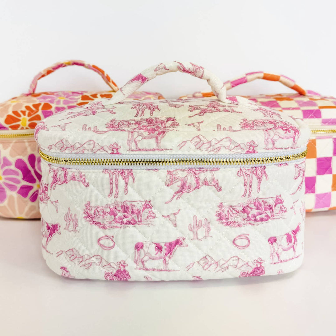 Cowgirl Pattern Duffle Bag