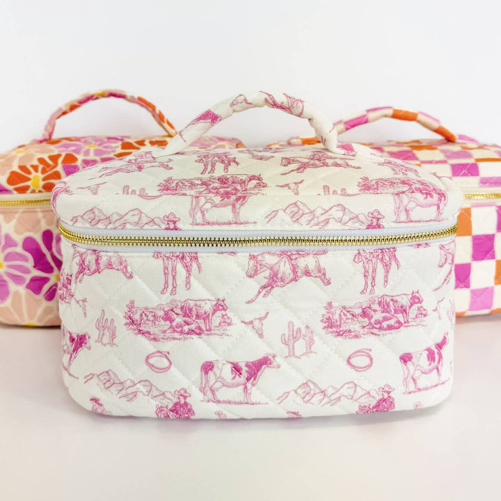 Cowgirl Pattern Duffle Bag