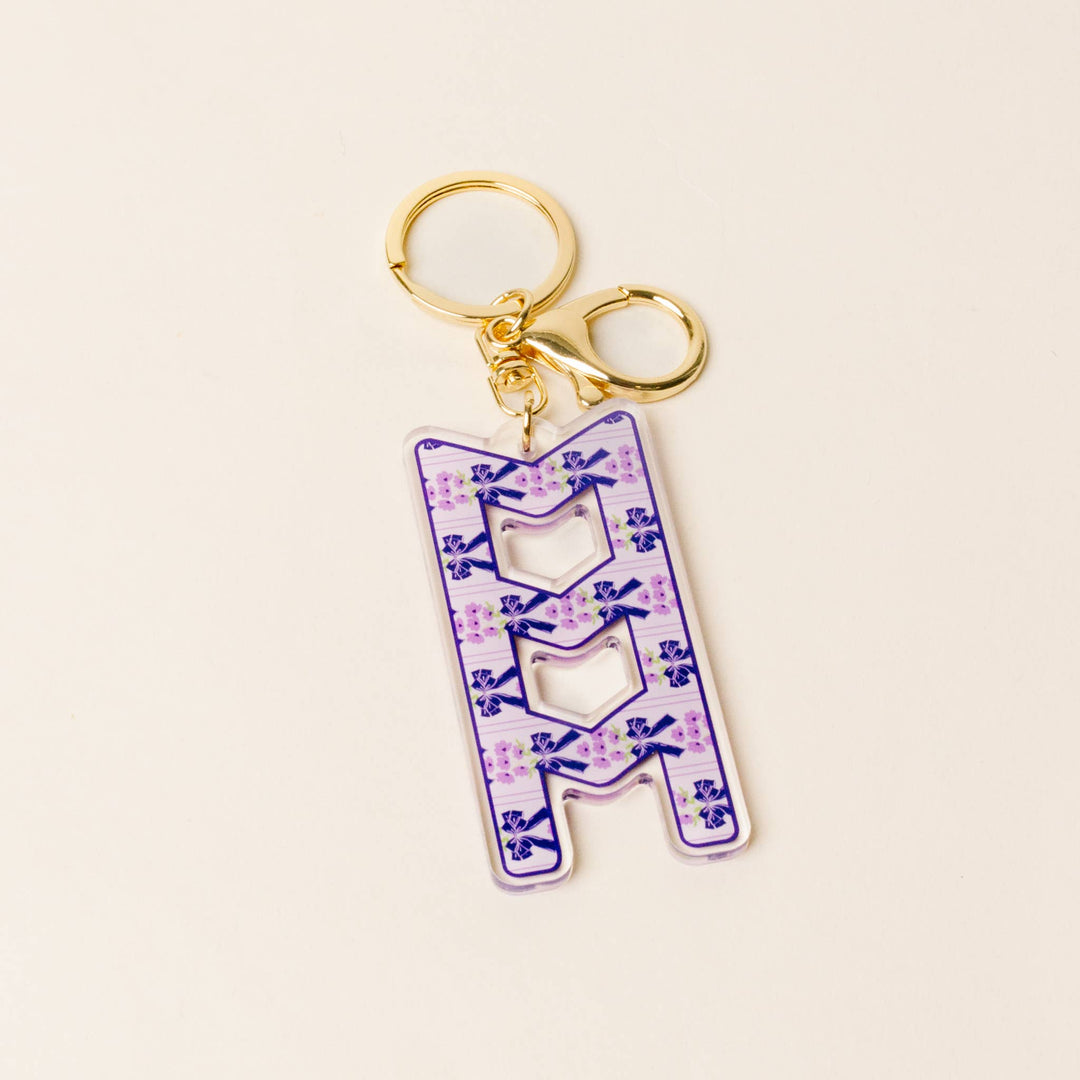 Sorority Oh So Fancy Letter Acrylic Keychain: Sigma Kappa