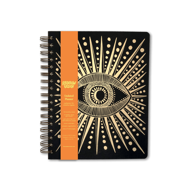 Rainbow Vision Undated Planner