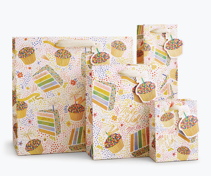Birthday Cake Gift Bag: Large