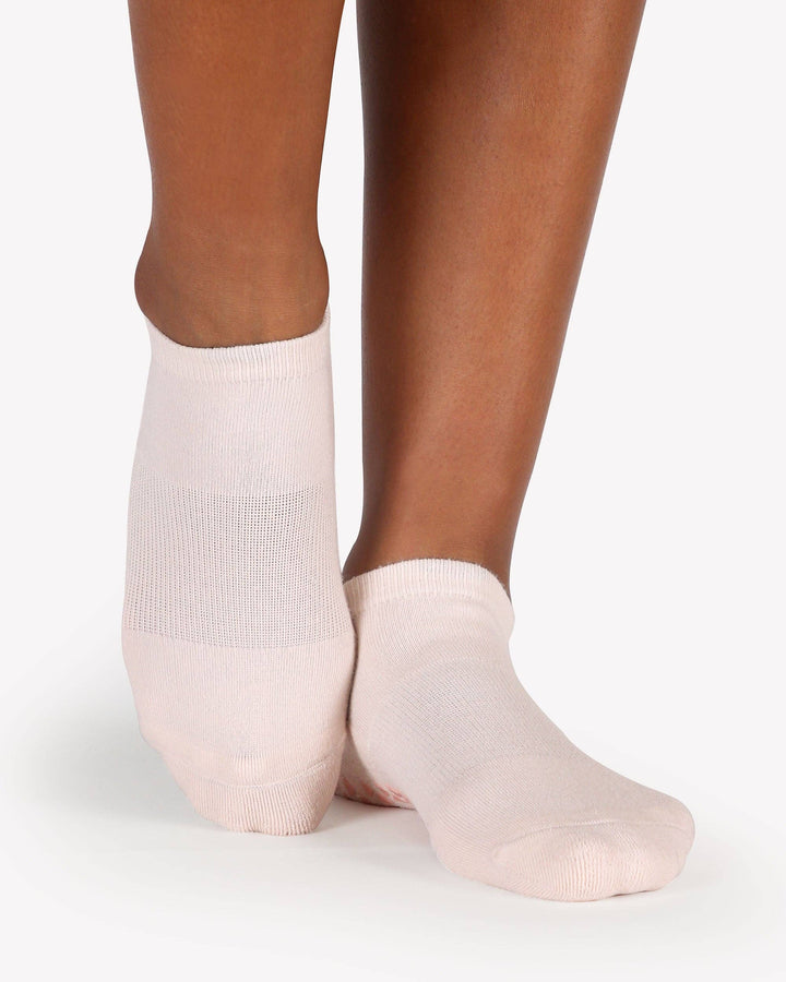 Women's Union Full Foot Grip Sock: Baby Pink / S/M