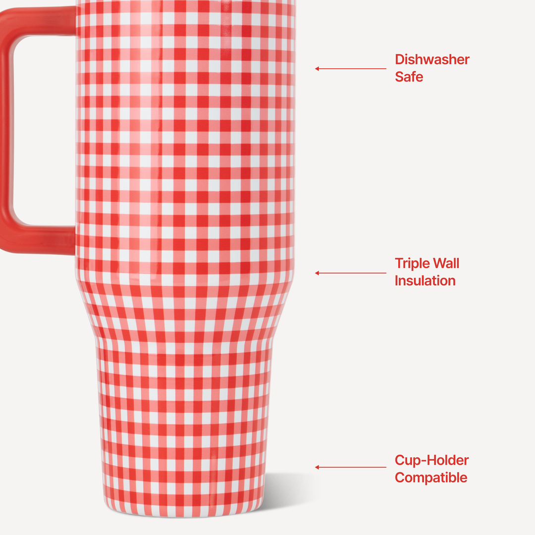 Summer Picnic HydroJug 32 oz Traveler Tumbler