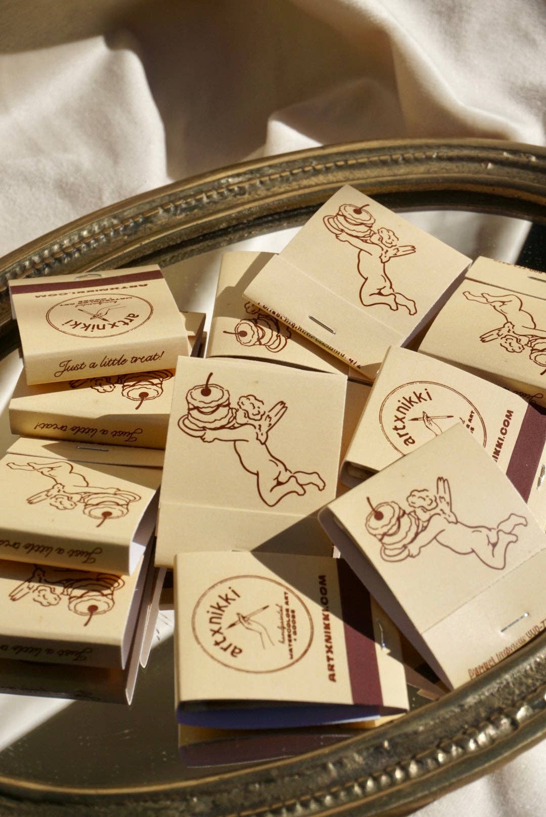 Cupid Cake Matchbook