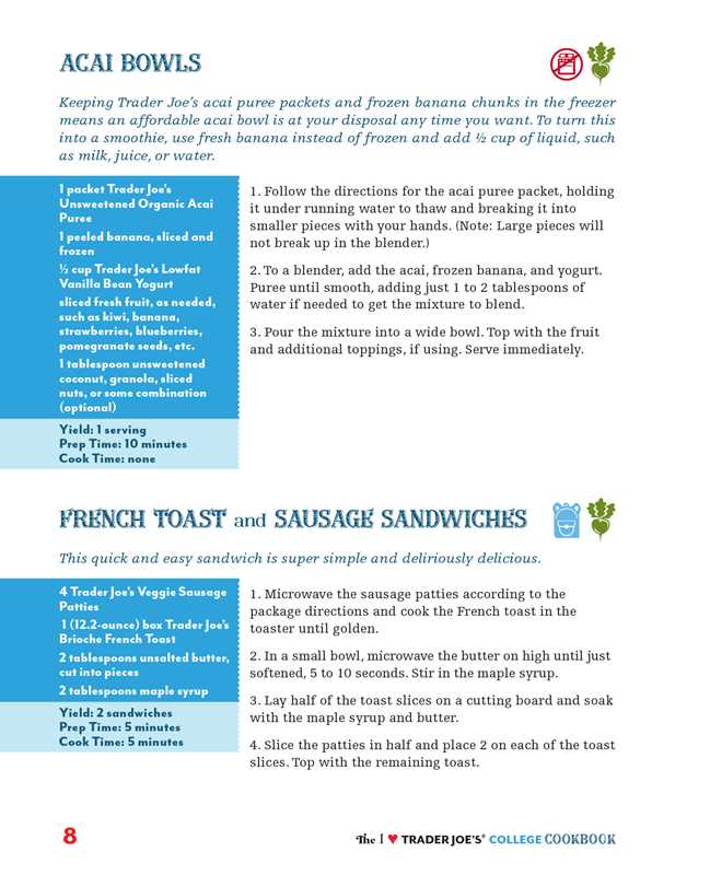 I Love Trader Joe's College Cookbook