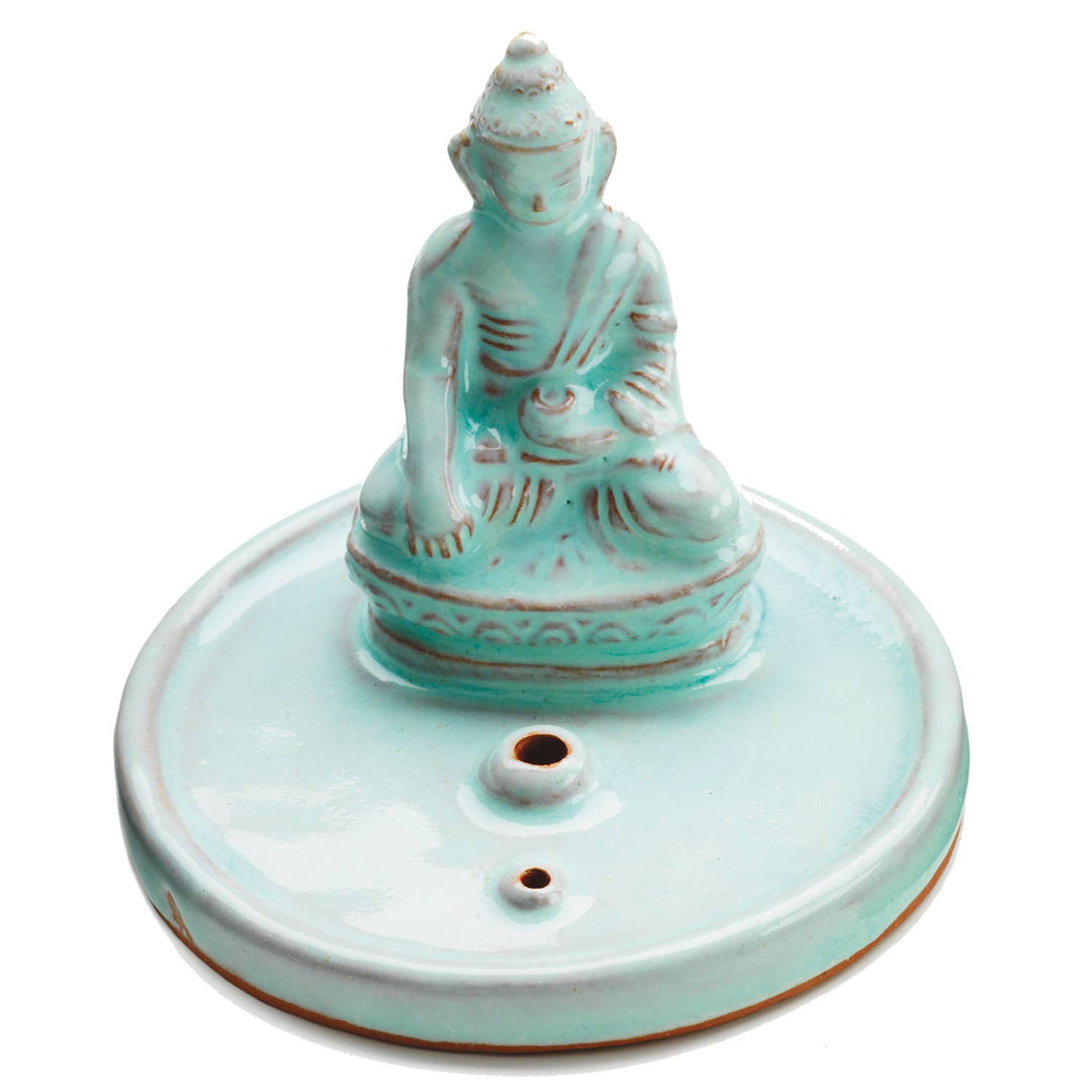 Celadon Buddha Incense Burner