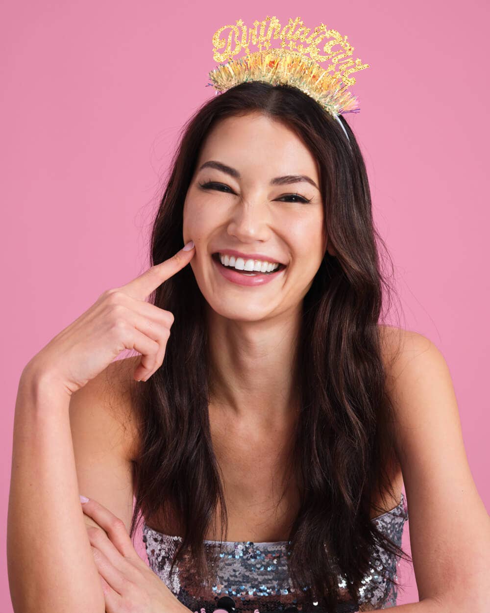 Golden Girl Birthday Headband