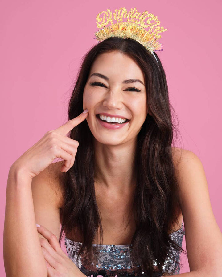 Golden Girl Birthday Headband