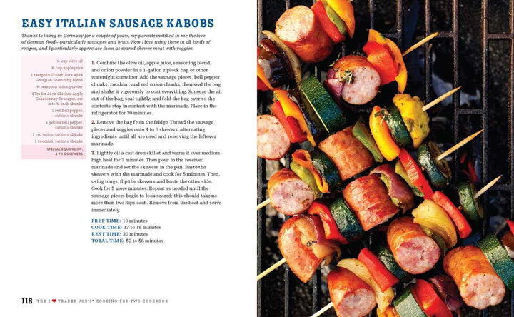 I Love Trader Joe's Cooking for Two Cookbook by Rita Mock-Pike