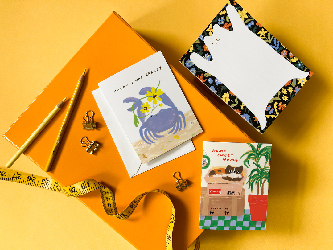 Cat New Home - Classic Cat Housewarming Card