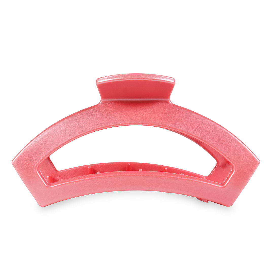 Open Hair Clip | Large | Calming Coral