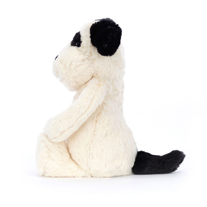 Bashful Rufferty Black & Cream Puppy