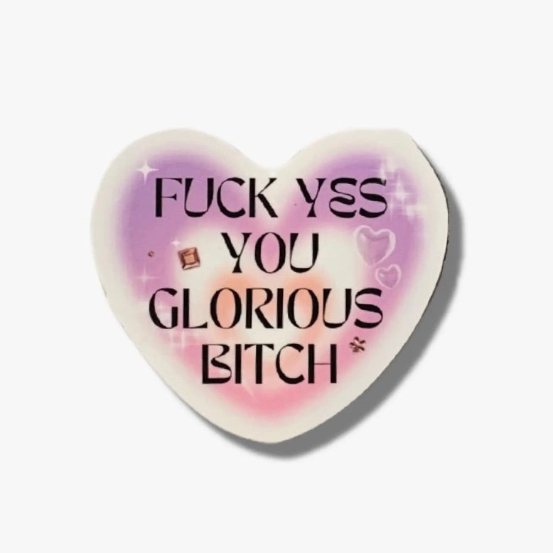 You Glorious Heart Sticker
