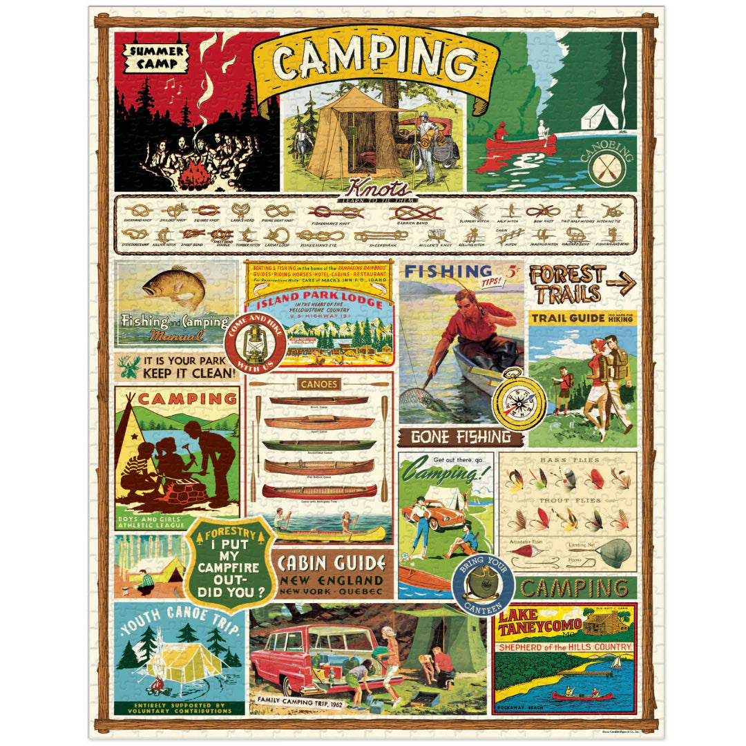 Camping 1,000 Piece Puzzle