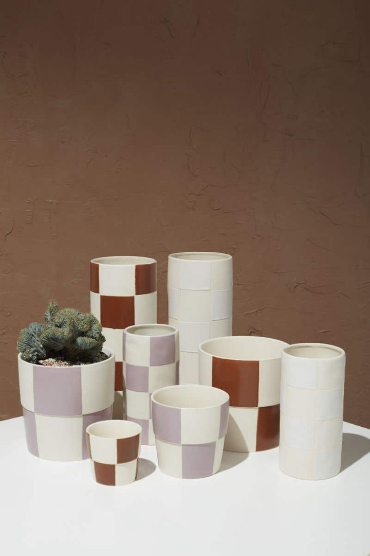 Checkerboard Vase