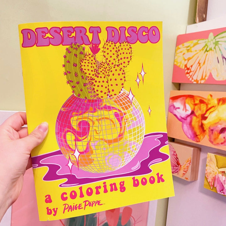 "Desert Disco" Coloring Book
