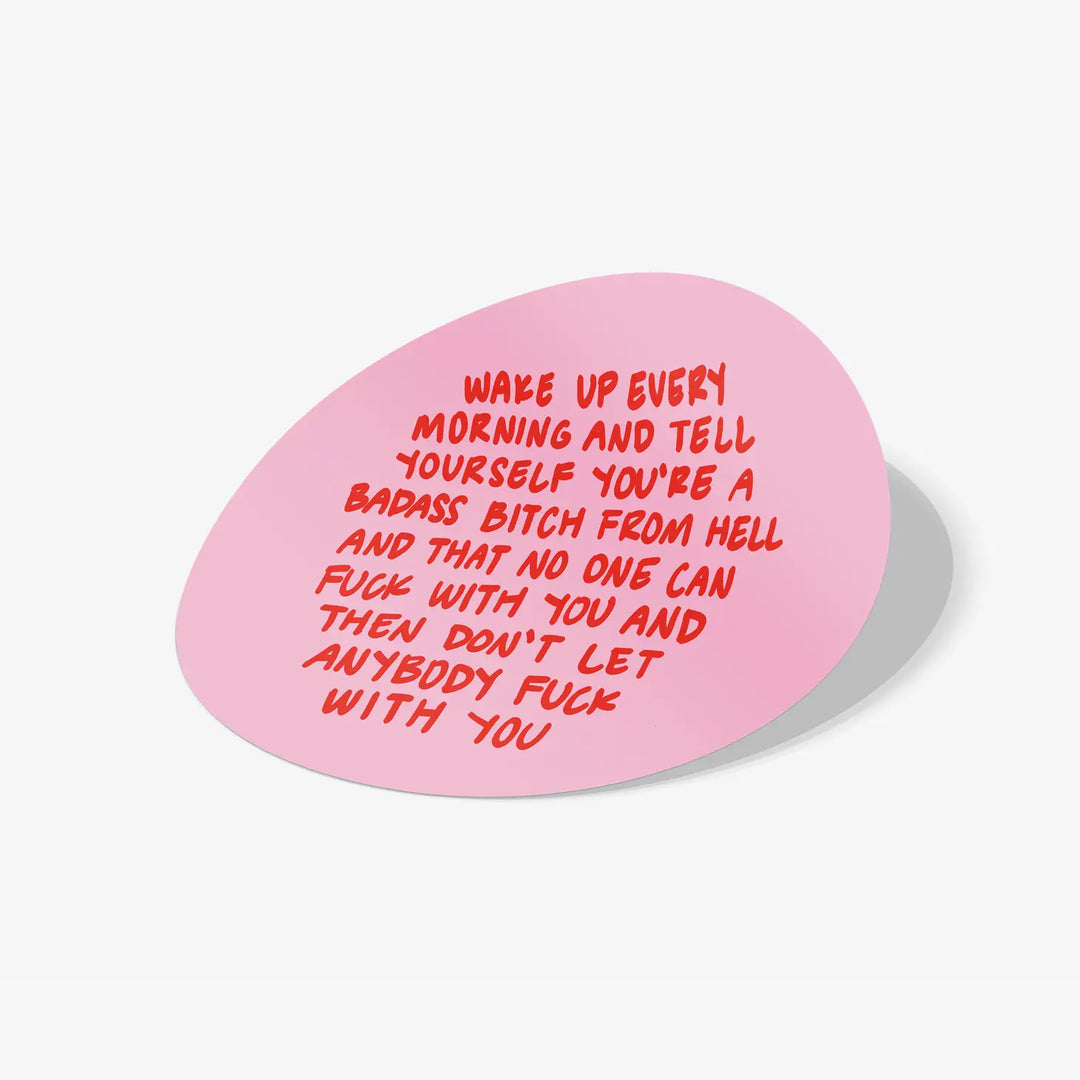 Girl Boss Motto Sticker