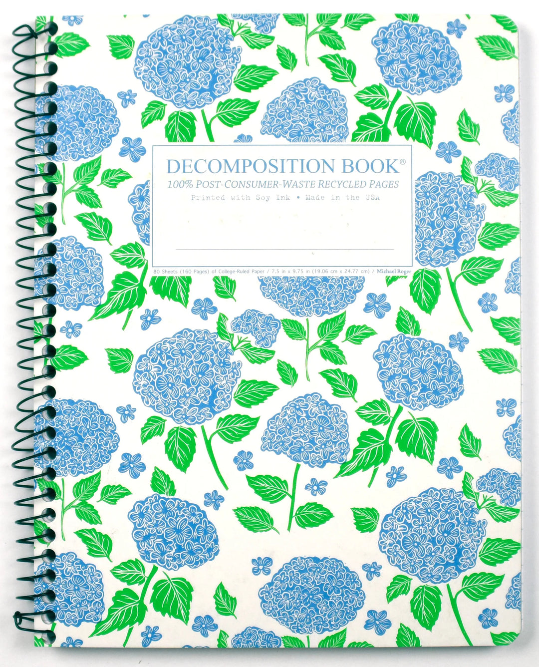 Decomposition Book- Hydrangeas