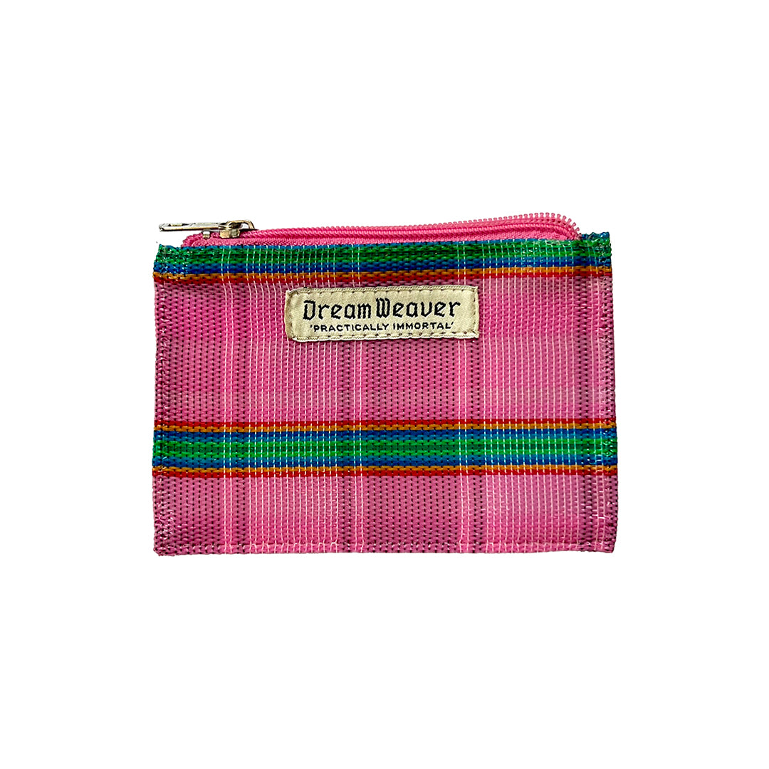 Pocket Cards N' Currency Zip- Watermelon Patch Plaid