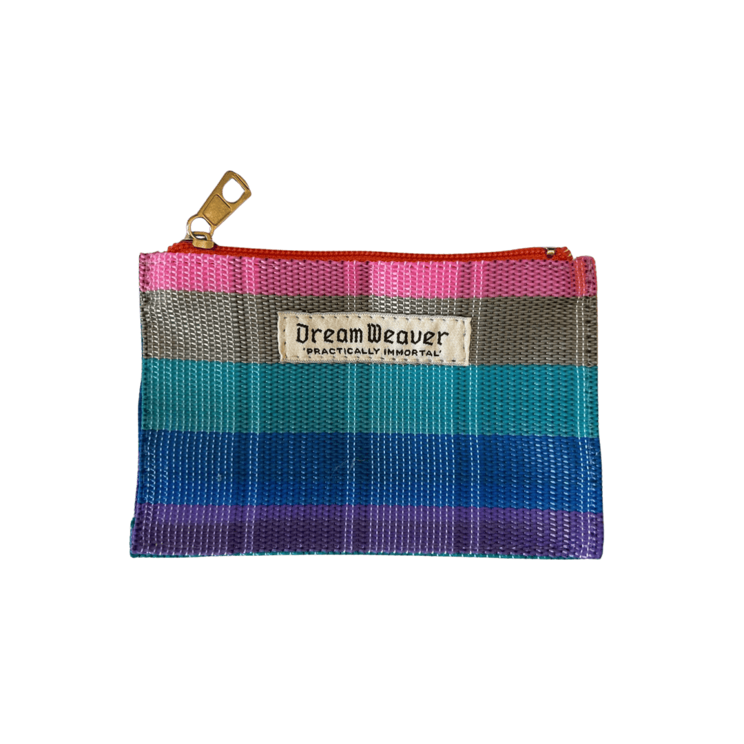 Pocket Cards N' Currency Zip- Rainbow Stripe