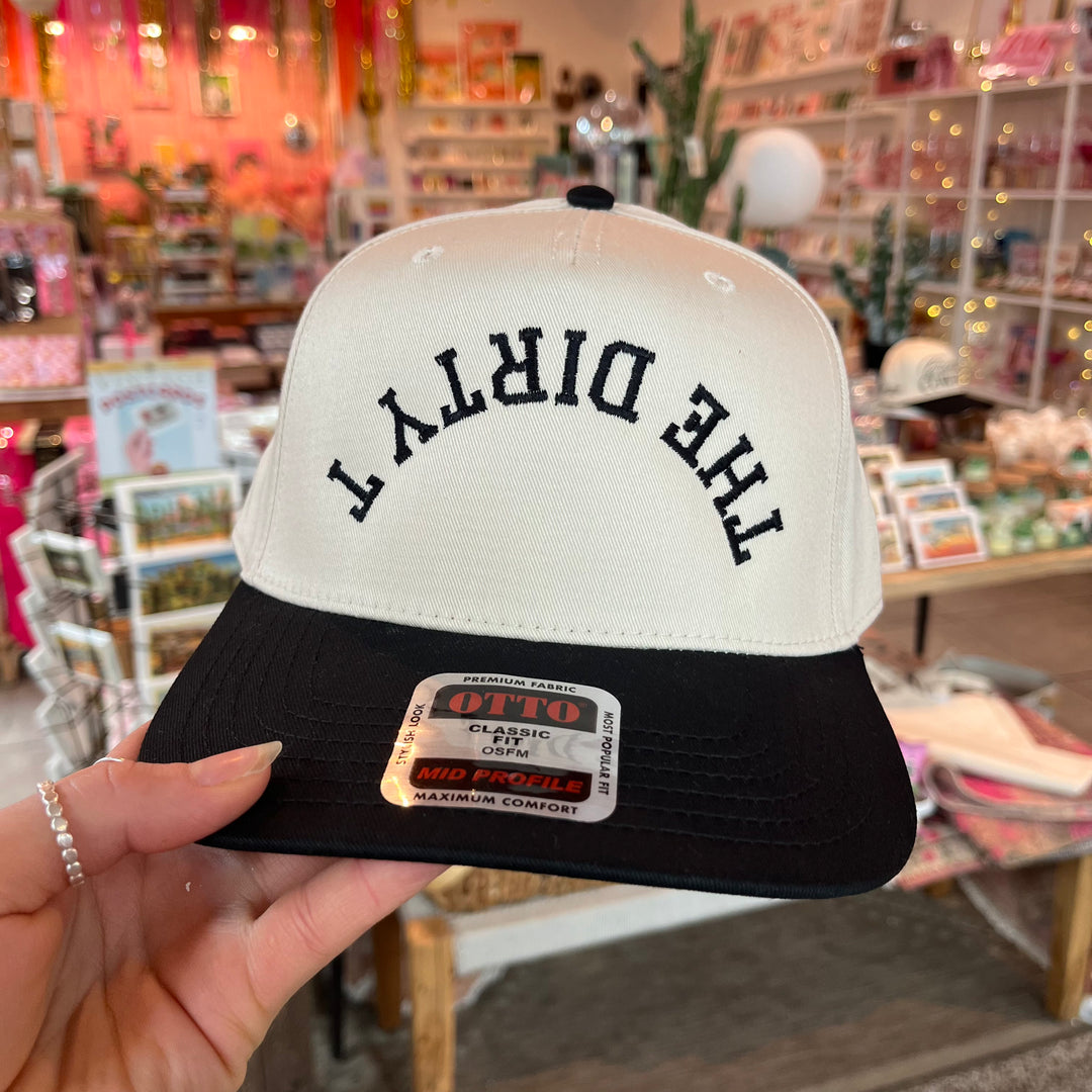 Dirty T Trucker Hat- Black