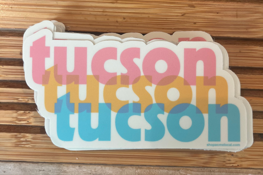 Retro Tucson Sticker